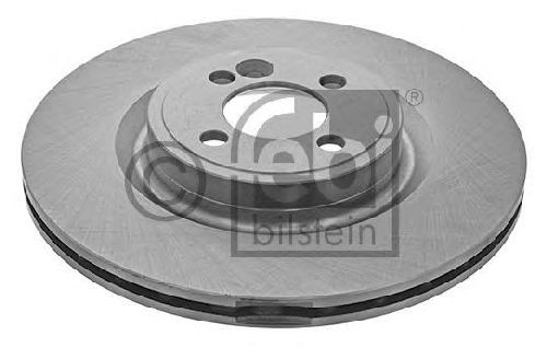 FEBI BILSTEIN 43947 - Brake Disc Front Axle MINI