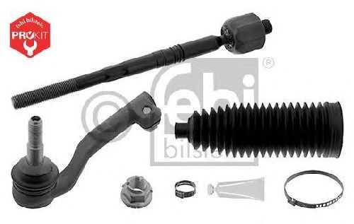FEBI BILSTEIN 44287 - Repair Kit, tie rod axle joint PROKIT Front Axle Left BMW