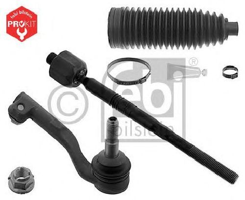 FEBI BILSTEIN 44298 - Repair Kit, tie rod axle joint PROKIT Front Axle Right BMW