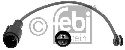 FEBI BILSTEIN 44358 - Warning Contact, brake pad wear Front Axle