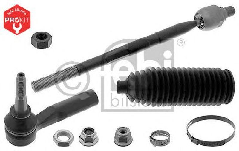 FEBI BILSTEIN 44447 - Tie Rod Axle Joint PROKIT Front Axle left and right OPEL, VAUXHALL, CHEVROLET