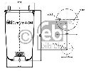 FEBI BILSTEIN 44544 - Boot, air suspension