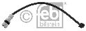 FEBI BILSTEIN 44649 - Warning Contact, brake pad wear Front Axle left and right | Rear Axle left and right