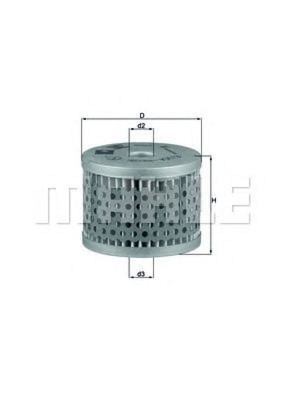 KX 13D KNECHT 77711450 - Fuel filter MAHINDRA, UAZ