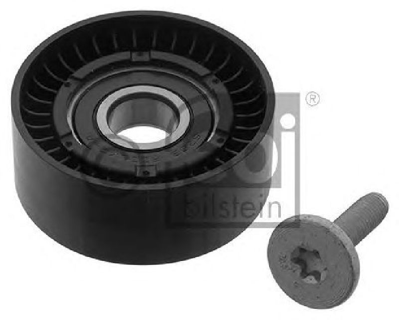 FEBI BILSTEIN 44977 - Deflection/Guide Pulley, v-ribbed belt Lower Upper Left MERCEDES-BENZ