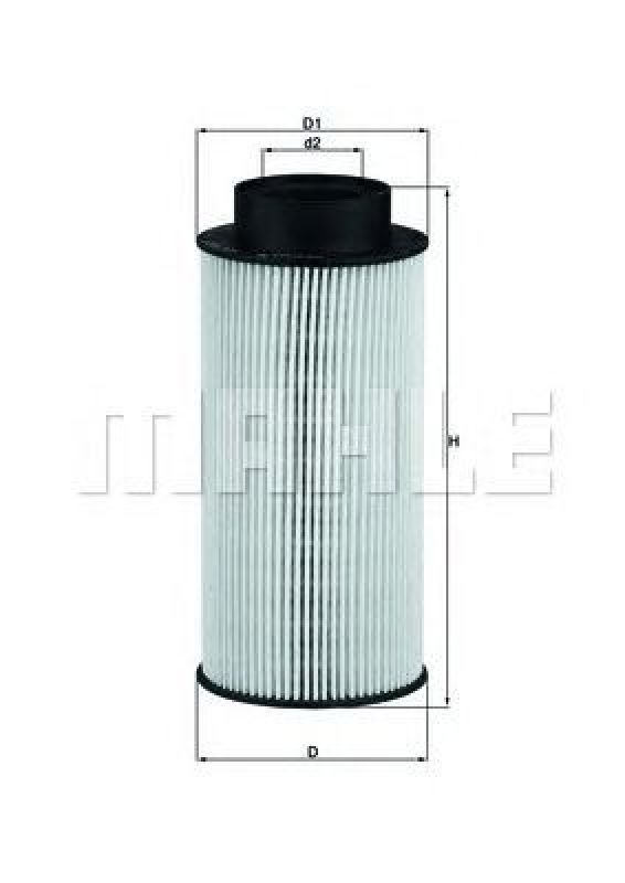 KX 182/1D KNECHT 76832299 - Fuel filter SCANIA