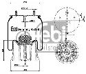 FEBI BILSTEIN 45098 - Boot, air suspension