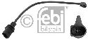 FEBI BILSTEIN 45233 - Warning Contact, brake pad wear Front Axle Left AUDI