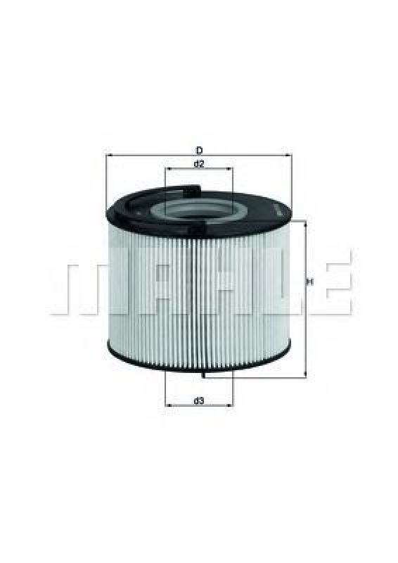 KX 192D KNECHT 76831556 - Fuel filter AUDI, VW, PORSCHE