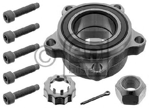 FEBI BILSTEIN 45349 - Wheel Bearing Kit Front Axle left and right FORD
