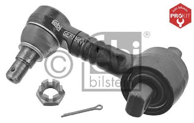 FEBI BILSTEIN 45498 - Rod/Strut, stabiliser PROKIT Front Axle Right SCANIA