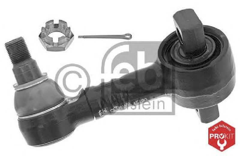 FEBI BILSTEIN 45499 - Rod/Strut, stabiliser PROKIT Front Axle Left SCANIA