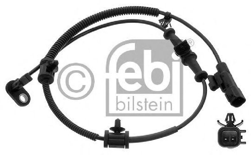 FEBI BILSTEIN 45568 - Sensor, wheel speed Front Axle left and right OPEL, VAUXHALL, CHEVROLET