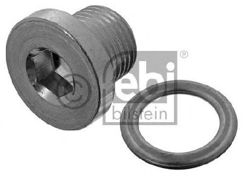 FEBI BILSTEIN 45618 - Oil Drain Plug, oil pan Engine Side VOLVO