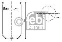 FEBI BILSTEIN 45666 - Boot, air suspension Rear Axle left and right MAN