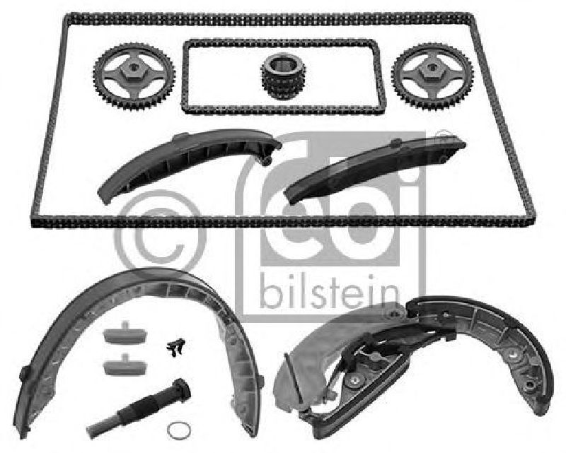 FEBI BILSTEIN 45675 - Timing Chain Kit PORSCHE