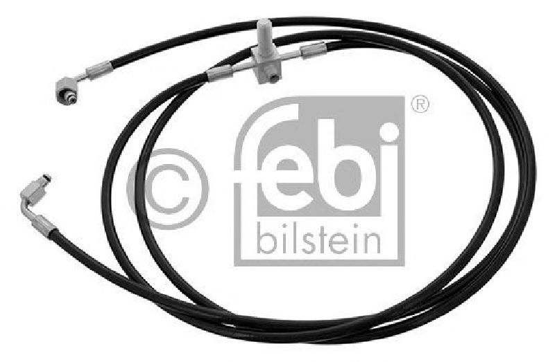 FEBI BILSTEIN 45755 - Hose Line, driver cab tilt unit SCANIA