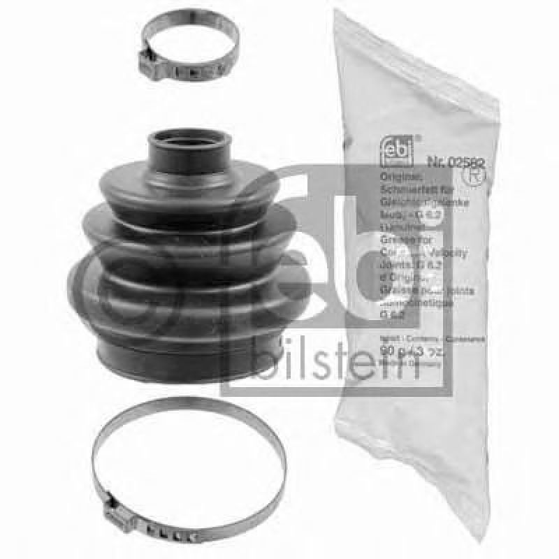 FEBI BILSTEIN 03311 - Bellow Set, drive shaft Rear Axle | Wheel Side | Transmission End