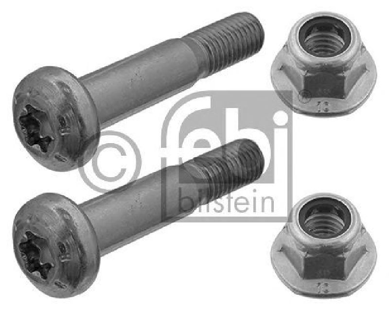 FEBI BILSTEIN 45882 - Clamping Screw Set, ball joint Front Axle left and right