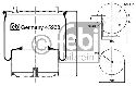 FEBI BILSTEIN 45938 - Boot, air suspension DAF