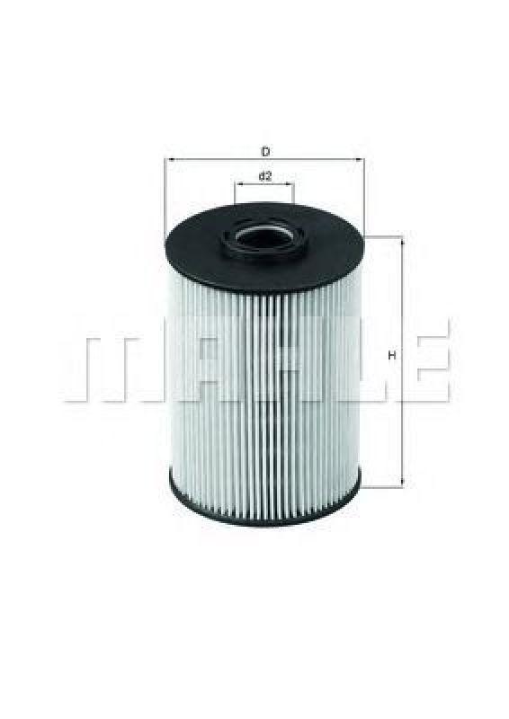 KX 211D KNECHT 70327752 - Fuel filter PEUGEOT, CITROËN