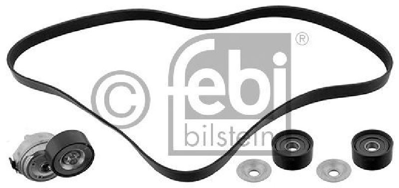 FEBI BILSTEIN 8PK1635 S1 - V-Ribbed Belt Set PROKIT MAN, NEOPLAN