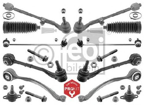 FEBI BILSTEIN 46265 - Link Set, wheel suspension PROKIT Front Axle left and right BMW