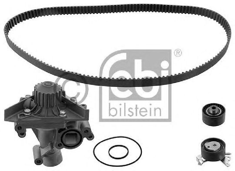 FEBI BILSTEIN 46410 - Water Pump & Timing Belt Kit CITROËN, PEUGEOT