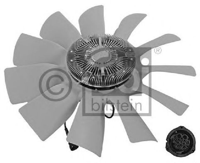 FEBI BILSTEIN 46761 - Fan, radiator VOLVO