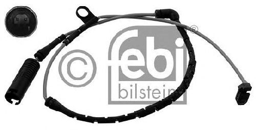 FEBI BILSTEIN 47007 - Warning Contact, brake pad wear Front Axle LAND ROVER