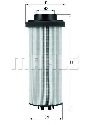 KX 262D KNECHT 70383775 - Fuel filter DAF, SOLARIS, GINAF, IRIZAR