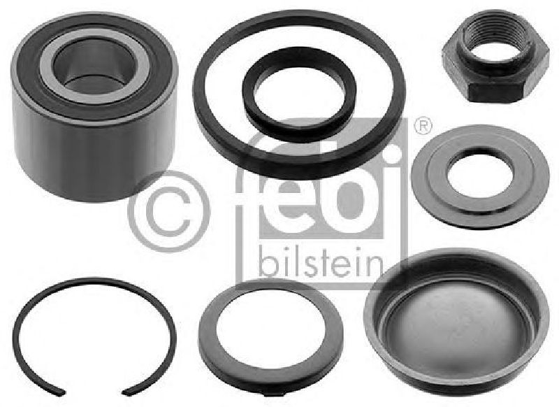 FEBI BILSTEIN 47344 - Wheel Bearing Kit Rear Axle | Rear Axle left and right