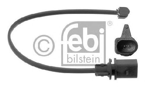 FEBI BILSTEIN 47368 - Warning Contact, brake pad wear Front Axle left and right PORSCHE