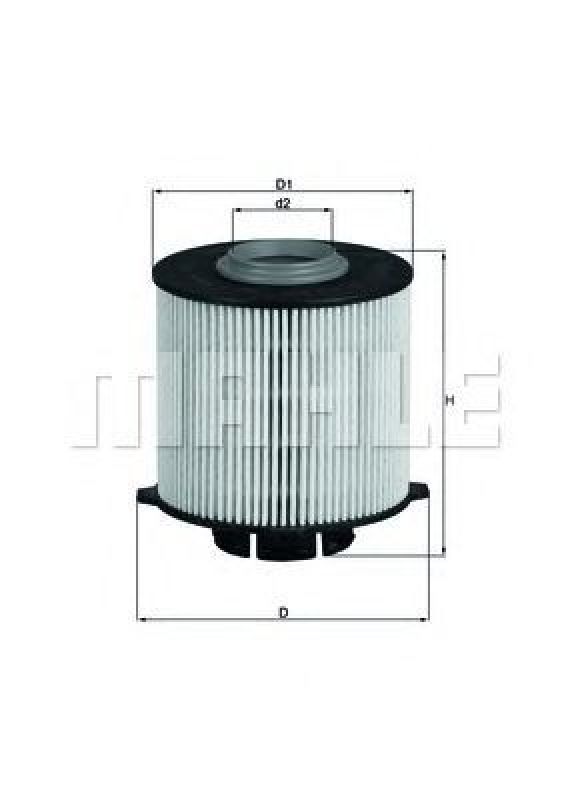 KX 265D KNECHT 70390727 - Fuel filter SAAB, OPEL, VAUXHALL, CHEVROLET