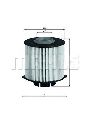 KX 265D KNECHT 70390727 - Fuel filter SAAB, OPEL, VAUXHALL, CHEVROLET