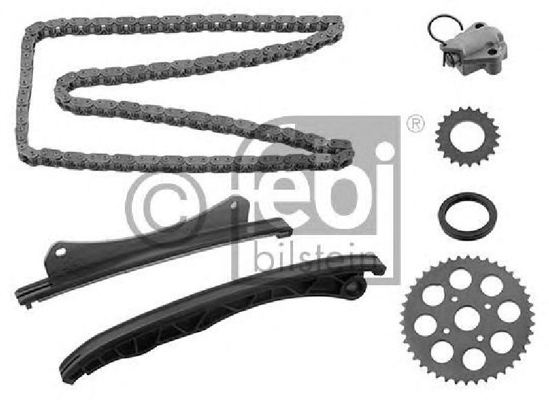 FEBI BILSTEIN 47622 - Timing Chain Kit OPEL, FIAT, VAUXHALL, CITROËN, ALFA ROMEO, LANCIA, SUZUKI, FORD