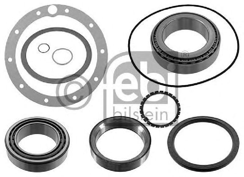 FEBI BILSTEIN 47786 - Wheel Bearing Kit Rear Axle left and right MERCEDES-BENZ