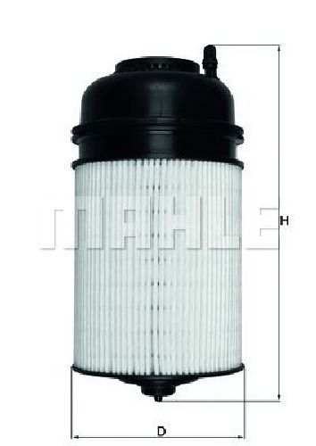 KX 276/6D KNECHT 72350210 - Fuel filter MERCEDES-BENZ