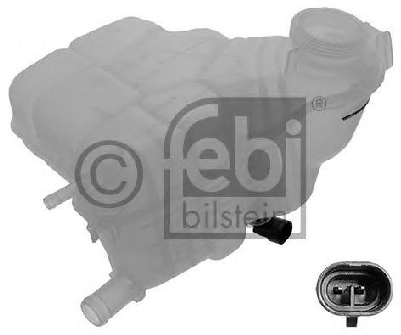 FEBI BILSTEIN 47892 - Expansion Tank, coolant OPEL, VAUXHALL