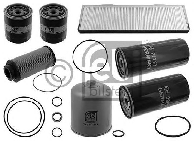 FEBI BILSTEIN 47968 - Parts Set, maintenance service SCANIA