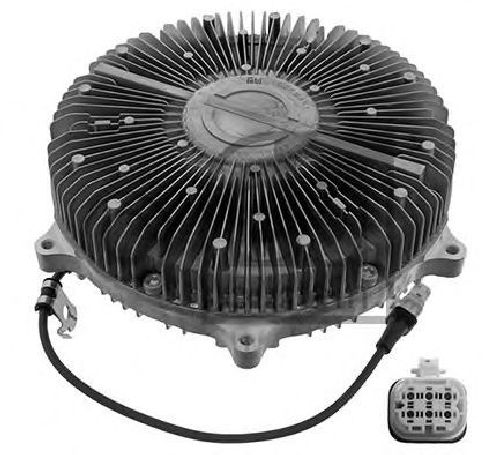 FEBI BILSTEIN 47981 - Clutch, radiator fan MAN, NEOPLAN
