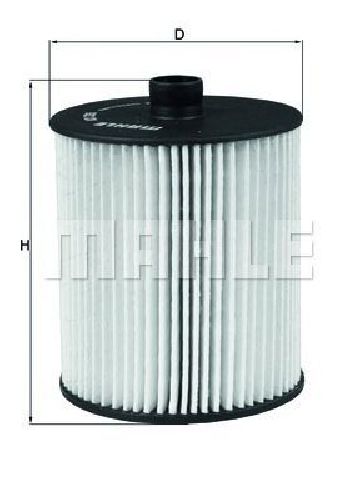 KX 335D KNECHT 70577955 - Fuel filter PEUGEOT, CITROËN