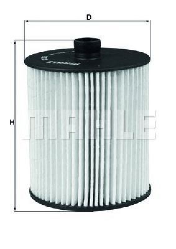 KX 335D KNECHT 70577955 - Fuel filter PEUGEOT, CITROËN