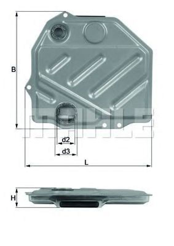 HX 48 KNECHT 79891052 - Hydraulic Filter, automatic transmission MERCEDES-BENZ