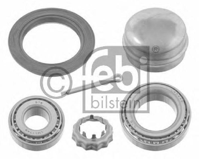 FEBI BILSTEIN 03674 - Wheel Bearing Kit Rear Axle left and right