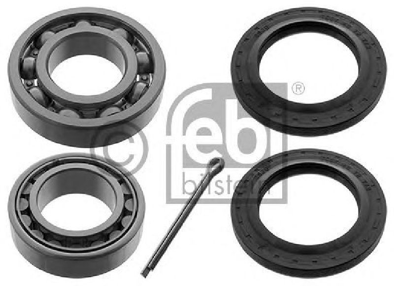 FEBI BILSTEIN 03691 - Wheel Bearing Kit Rear Axle left and right