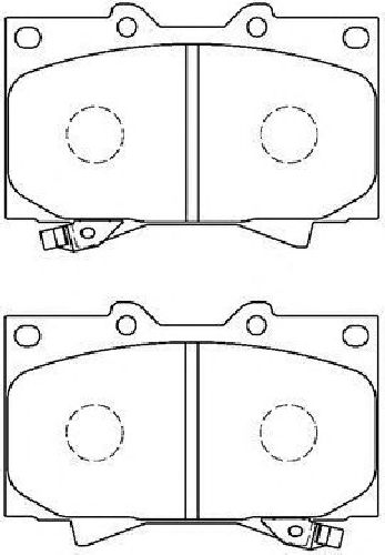 AISIN A1N005 - Brake Pad Set, disc brake