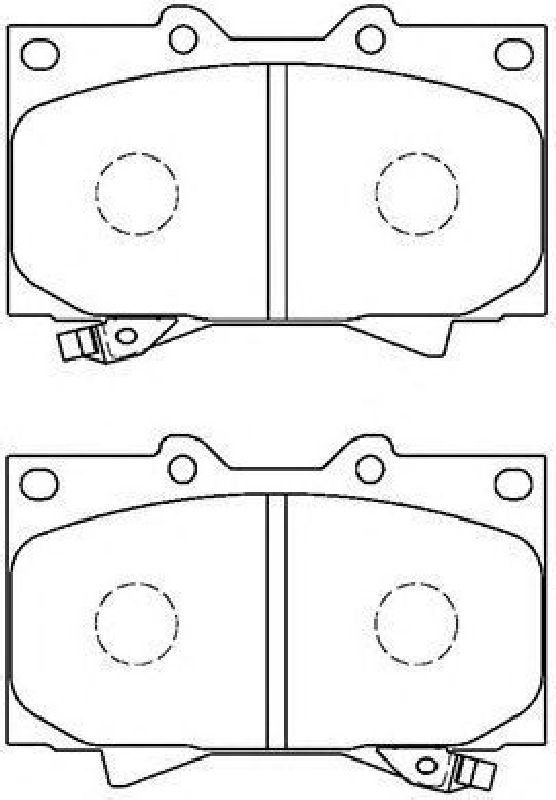 AISIN A1N005 - Brake Pad Set, disc brake