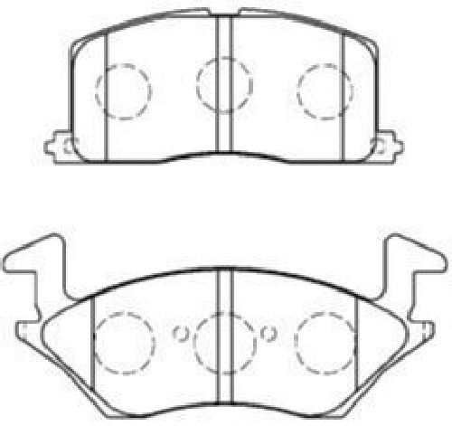 AISIN A1N043 - Brake Pad Set, disc brake