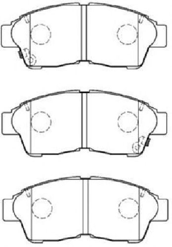AISIN A1N048 - Brake Pad Set, disc brake